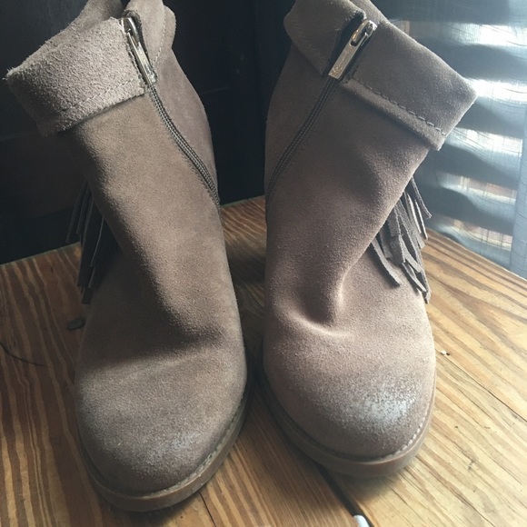 Jessica Simpson fringe ankle boots - Picture 4 of 5